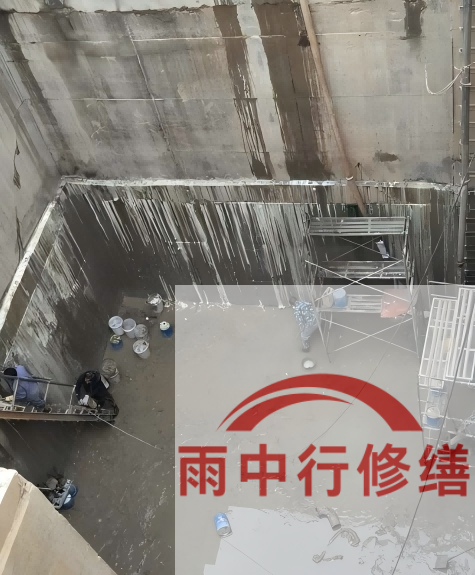 松江中国五矿某大型污水处理厂堵漏案例